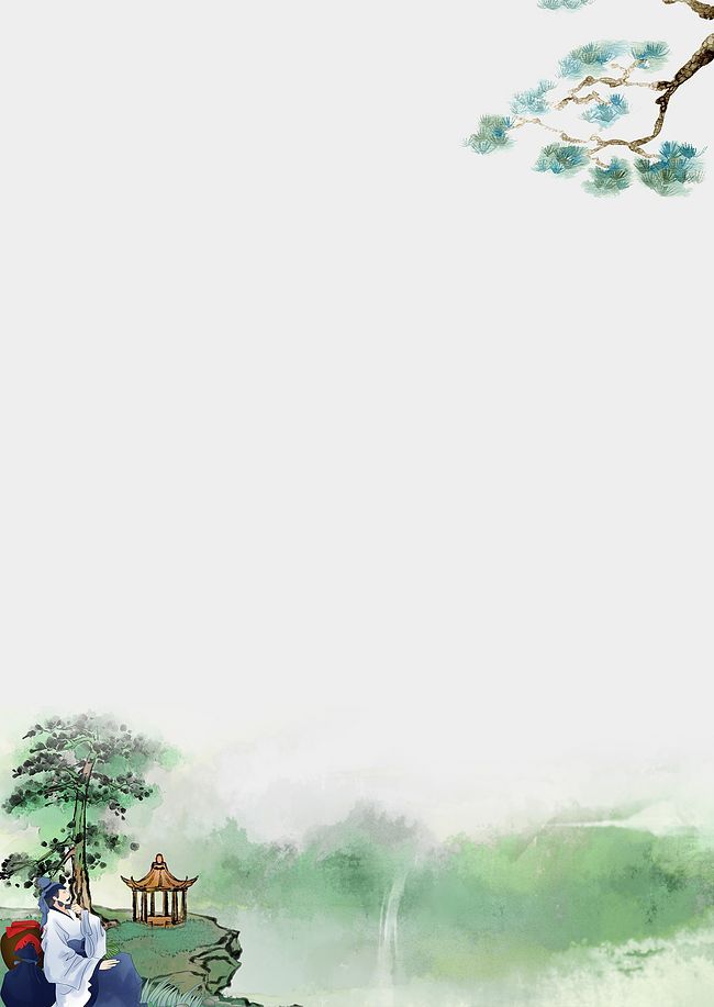 中國風酒海報背景素材