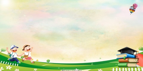 手繪卡通學(xué)習(xí)培訓(xùn)banner背景