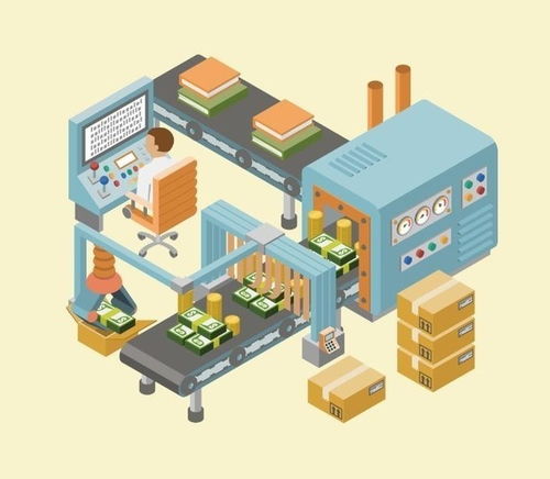 卡通工廠矢量圖片素材